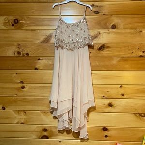Cute Light Pink Flowy Dress